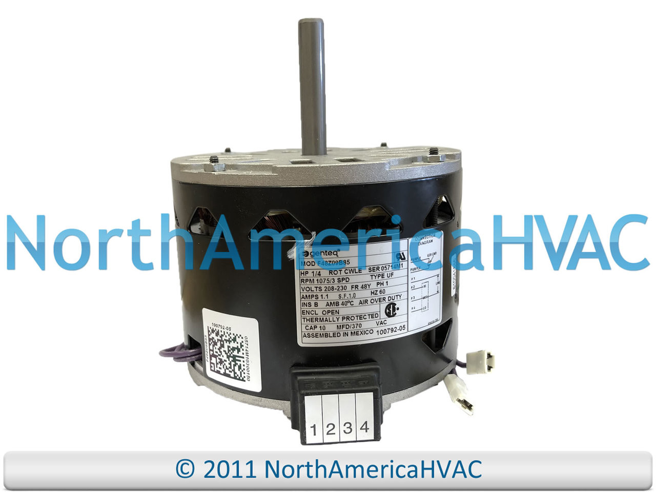 T・T・T OEM Lennox Armstrong Ducane Furnace Blower Motor 1/4 HP Replaces